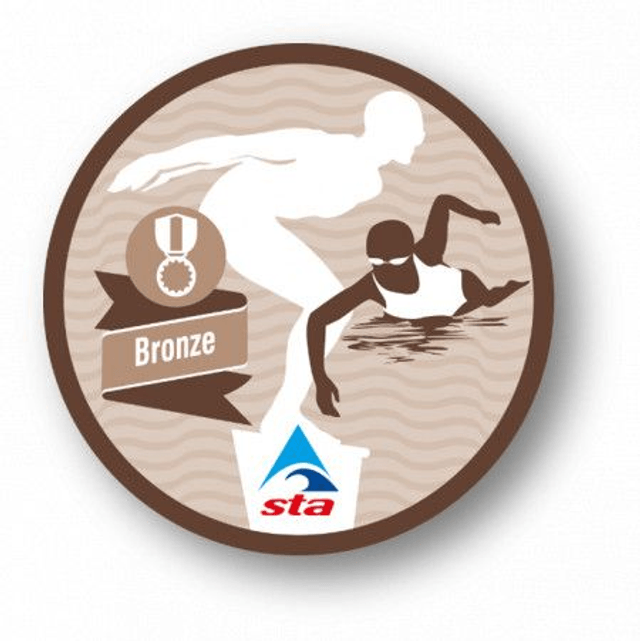 Advanced Swimmer Bronze - Certificate with Badge