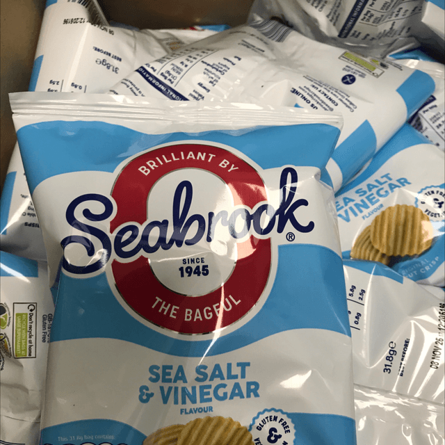 Sea rook salt and vinegar