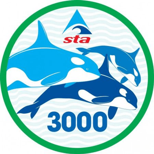 3000 Metres - Certificate with Badge